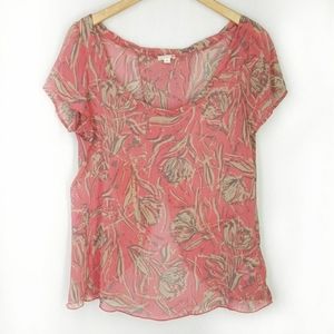 G by Guess top, open back blouse, size Xlarge.